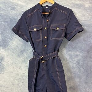Denim jumpsuit